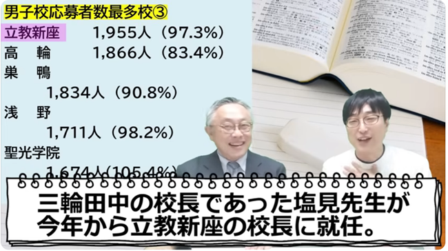 立教新座校長