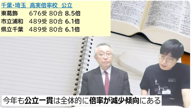 高実倍率校 千葉・埼玉公立