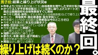 【中学受験】2026年度 総まとめ「結果と繰り上げ状況」※2025年2月16日時点